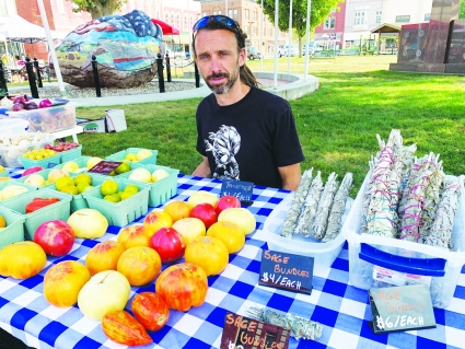 Shad Swanson, owner of Garden of Paradise will be one of the returing produce vendors to the Live Well Montgomery County Farmers Market. Swanson said he will accept the vouchers from the Connections Area Agency on Aging.